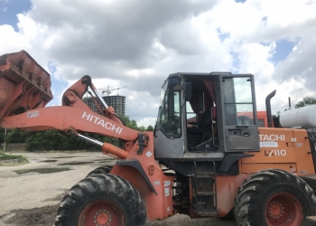 Фронтальный погрузчик hitachi lx110