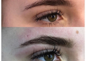 Оформление бровей