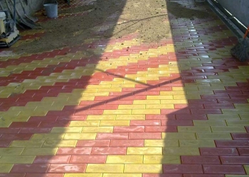 Укладка тротуарной плитки в Цибанобалке