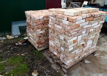 Кирпич красный Б/У