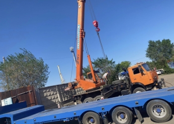 Услуги автокранов, тралов Красноярск