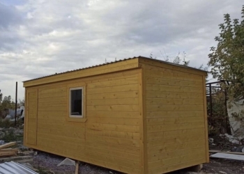 Бытовка деревянная новая 6м А-32