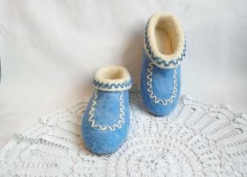 Валяные чуни, валяные тапочки, женские тапочки