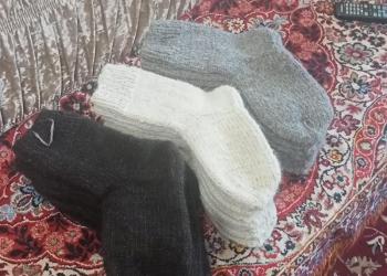Шерстяные носки без шва