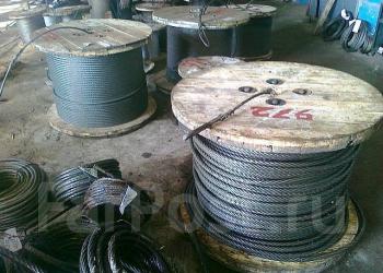 Канат стальной, стропы канатные текстильные цепные.