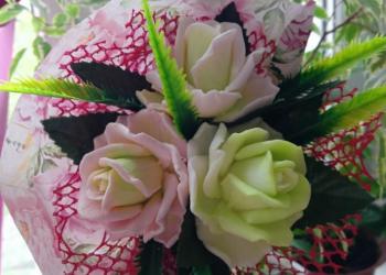 Букет из мыла ручной работы