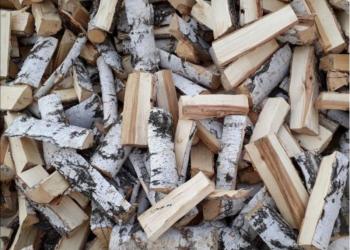 Дрова колотые берёза