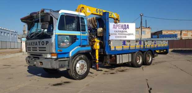 Грузовик 12т с кму до 4т