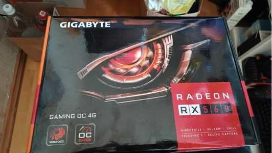 Gigabyte RX 560 4gb