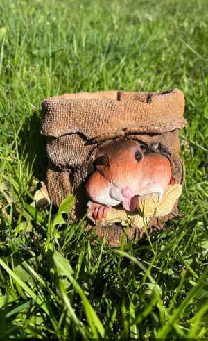 Кашпо фигурное хомяк