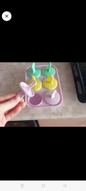 Формочки для мороженого