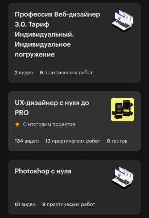 Курс от Skill Books на Вэб дизайнера.