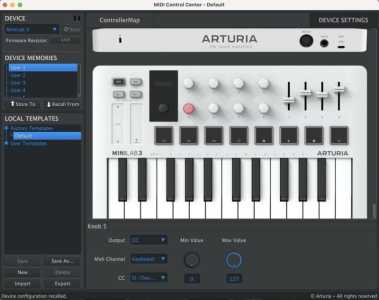 MIDI- Arturia Minilab 3