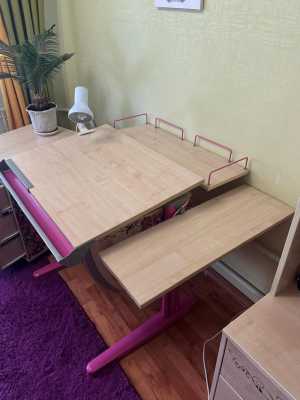 Комплект школьной мебели для девочки