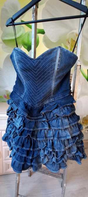 Платье джинсовое GUESS jeans винтаж.