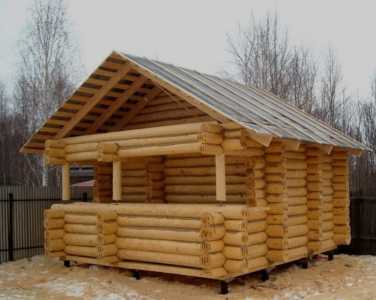 Производство и строительство домов, бань из рубленного бревна.