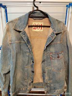 Джинсовая куртка мужская levis M 201