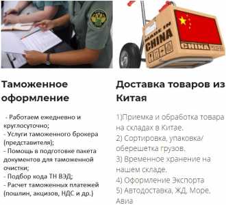 Доставка из Китая