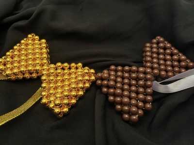 Бабочки из бусин