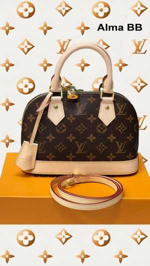 Сумка alma bb от Louis Vuitton
