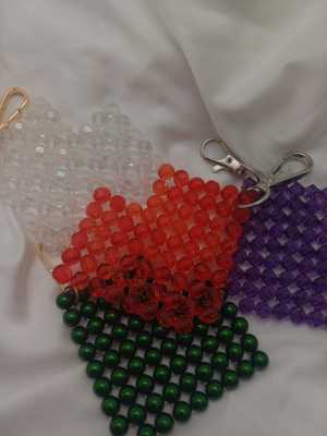 Мастер-класс на брелок из бусин