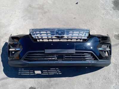 Бампер передний ( чёрный). Changan CS75