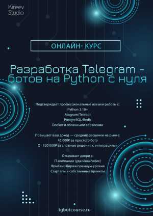 Разработка Telegram-бота с нуля