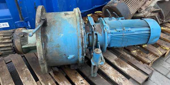 Механизм поворота крана ЖД