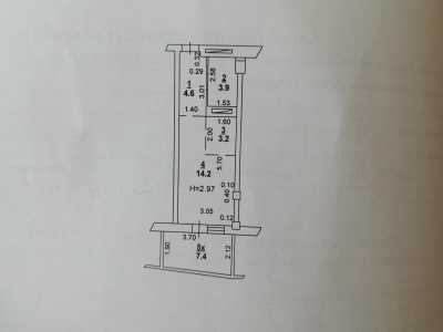 1-к квартира, 26 м2, 22/22 эт.