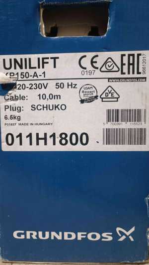 ����� Grundfos unilift KP 150-A1