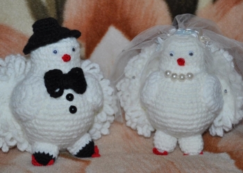 свадебные голубки