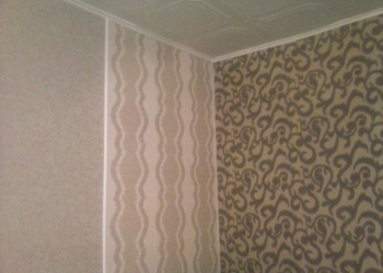 Обои поклейка