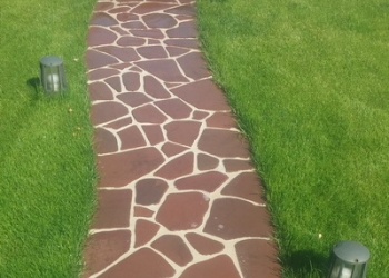 Устройство освещения садового участка