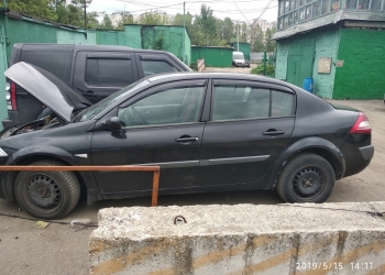на рено меган 2 передняя левая дверь