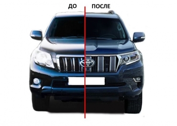 Комплект рестайлинга для Toyota Land Cruiser Prado 150 до 2018~