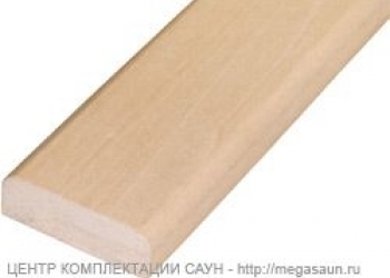 Доска из осины спинка 18х90х3500 мм