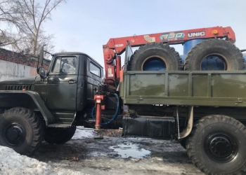 Манипулятор на базе Урала