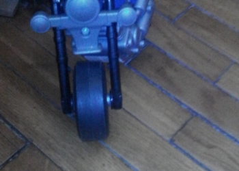 Это матацыкол синего цвета