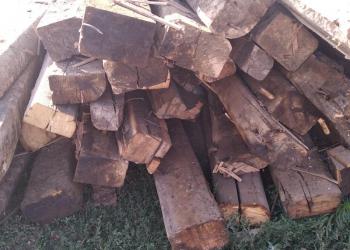 Продам деревянные шпалы б/у