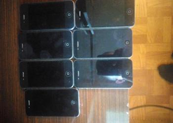 Рабочие айфоны от дам на запчасти 7 штук 4с