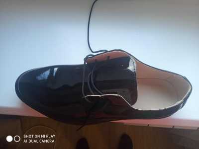 Военные форменные лакированные туфли