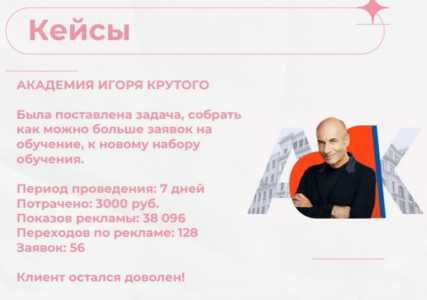 Таргетолог Вк