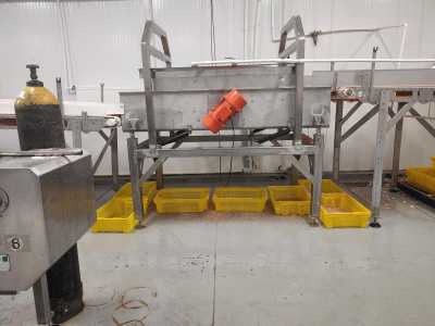 Вибро конвейер для глазированные моря продукции