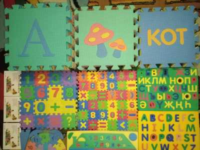 Коврик пазл детский