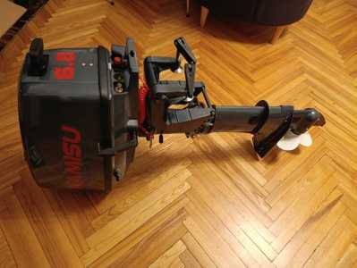 Лодочный мотор KAMISU T 6.8 BMS (2-х тактный) Новый 2025 г. выпуска