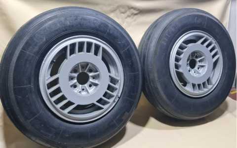 Продам колеса r13 с авиационными шинами
