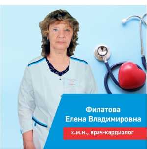 Приём кардиолога к.м.н. Филатовой ЕВ в Одинмеде г.Кубинка