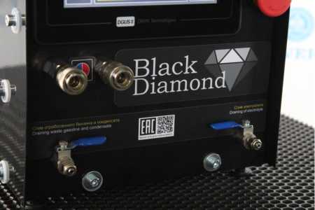 Водородный газогенератор для высокотемпературной пайки и сварки S400BlackDiamond