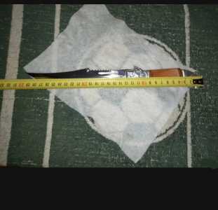 Нож ручной работы