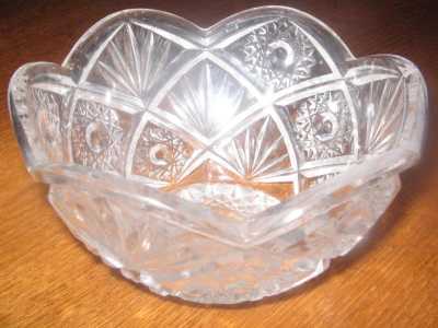 Хрустальная ваза